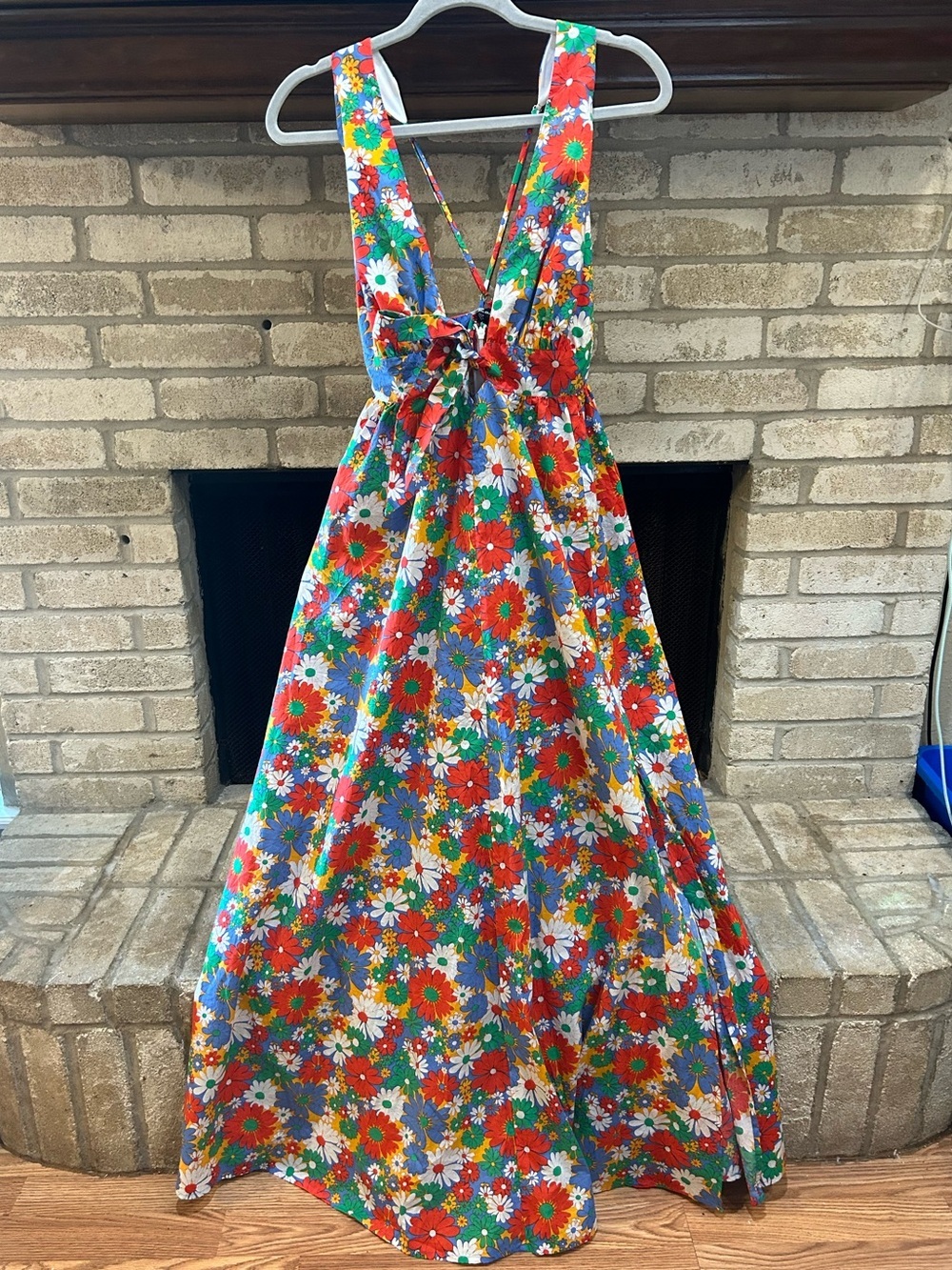 Aakaa Multicolor Floral Sundress EUC